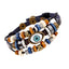 Retro Beaded Eye Leather Bracelet - Adjustable Unisex Jewelry