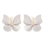 Retro Butterfly PU Leather Hair Clip - Handmade Luxury Hairpin and Baby Headwear