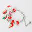 Cute Cartoon Christmas Tree Elk Alloy Enamel Unisex DIY Bracelet