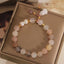 Chinoiserie Retro Freshwater Pearl & Jade Multi-Color Bracelet Set