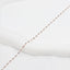 Simple Style Solid Color Titanium Steel Inlaid Gold Necklace