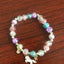 Cute Animal & Daisy Beaded Glass Bracelet for Women