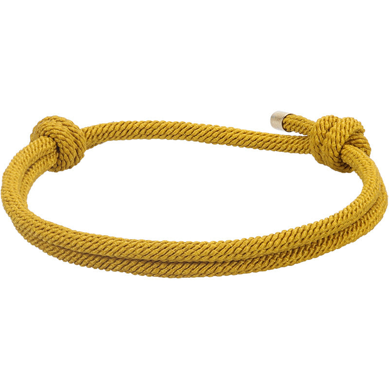 Simple Milan Line Adjustable Unisex Friendship Bracelet