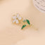 Women's Elegant Floral Alloy Hair Clip