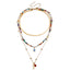 Bohemian Star Moon Multicolor Beaded Layered Necklace