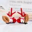 Cute Antlers Alloy Hair Clip and Headband for Christmas