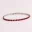 European American Fashion Zircon Multi-Color Adjustable Tennis Bracelet