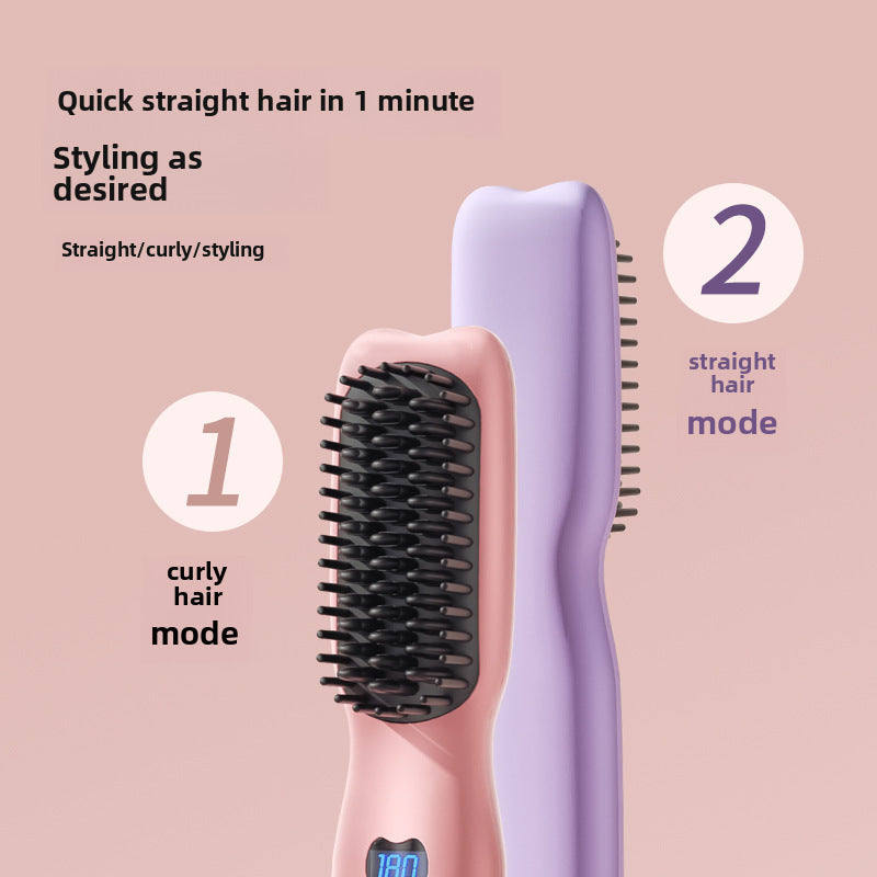 Minhuang Wireless Hair Straightening Comb for Household Use