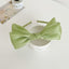 Elegant Sheer Bow Knot Hairband with Glitter Detailing