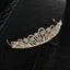 Zircon Inlay Baroque Bridal Tiara Headband