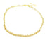 18K Gold Plated Infinity Heart Zircon Smile Necklace