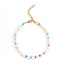 Bohemian Baroque Pearl Bracelet & Colorful Beaded Anklet Beach Chain