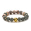 Retro Natural Stone Aromatherapy Beaded Bracelet Set