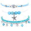 Modern Bohemian Star and Ocean Charm Unisex Friendship Bracelets