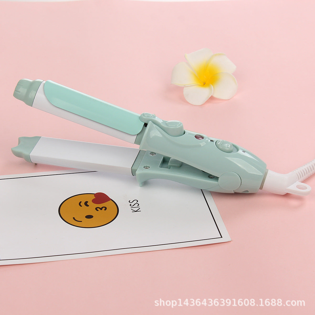 Mini Hair Straightener and Curler Electric Styling Tool