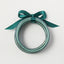 Casual Solid Color Bow Knot Gold Foil Women's Silicone Wristband Bracelet