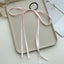 Women's Handmade Bow Knot Elastic Hair Tie with Tassel