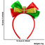 Nordic Modern Classic Bow Knot Antler Elk Christmas Headband for Adults and Kids