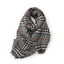 Women's Retro Plaid Tassel Scarf Shawl - Thickened Winter Wrap