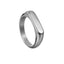 Fashion Geometric Titanium Steel Minimalist Rings