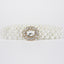 Elegant Butterfly Imitation Pearl Alloy Women's Chain Belt