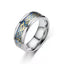 Ethnic Geometric Dragon Pattern Titanium Steel Enamel Ring