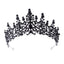 Women's Elegant Rhinestone Alloy Crown Bridal Headgear for Weddings and Parties