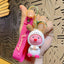 Cartoon Fruit Doll PVC Keychain Accessory