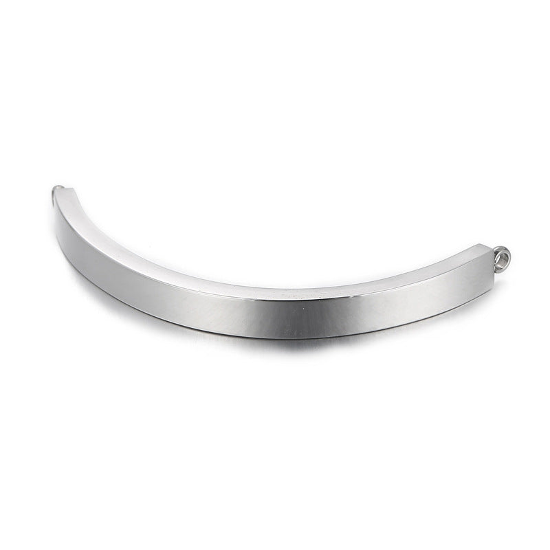 "Stainless Steel Rectangle Jewelry Accessories for DIY Necklaces and Bracelets"