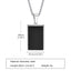 Geometric Stainless Steel Men's Pendant Necklace