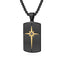 Hexagram Titanium Steel Men's Pendant Necklace with Hip Hop Style