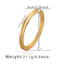 Elegant Minimalist Alloy Bangle Bracelet for Women