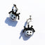 Novelty Bat Resin Epoxy Women'S Earrings 1 Pair