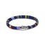 Bohemian Geometric Colorful Fabric Unisex Magnetic Bracelet