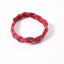 Women's Streetwear Solid Color Silicone Braided Wristband Bracelet