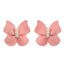 Retro Butterfly PU Leather Hair Clip - Handmade Luxury Hairpin and Baby Headwear