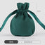 Simple Velvet Jewelry Drawstring Pouch with Logo Option