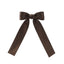 Children's Macaron Bow Knot Hair Clip - Solid Color Cute Hairpin Ornament