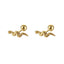 Fashion Snake Stainless Steel Ear Studs