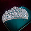 Elegant Bridal Crystal Crown Hair Accessories for Weddings and Special Occasions