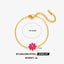 18K Gold Plated Stainless Steel Multi-Color Flower Resin Bracelet for Women