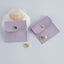 Elegant Solid Color Flannel Jewelry Packaging Bags with Snap Closure