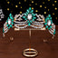 Elegant Zircon Bridal Tiara - European Style Wedding Crown Headband