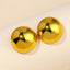 Candy Color Acrylic Round and Star Stud Earrings for Women