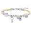 Ethnic Style Universe Beads Ceramic Alloy Bracelet