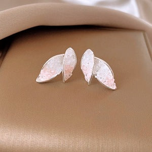 Elegant Bow Knot Pearl Drop Earrings - 2024 Silver Alloy Luxury Design