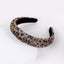 Retro Baroque Rhinestone Leopard Print Hairband