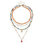 Bohemian Star Moon Multicolor Beaded Layered Necklace