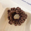 Plush Solid Color Hair Tie - Japanese Korean Style Wrinkled Hair Accessory