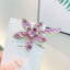 Classic Rhinestone Starfish Flower Hair Clip - Luxury Duckbill Hair Accessory